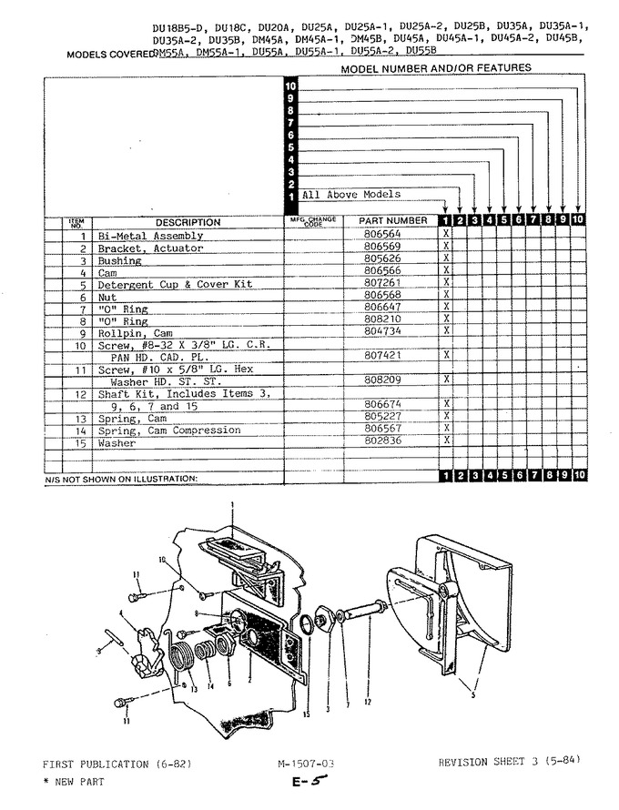Diagram for DU18C
