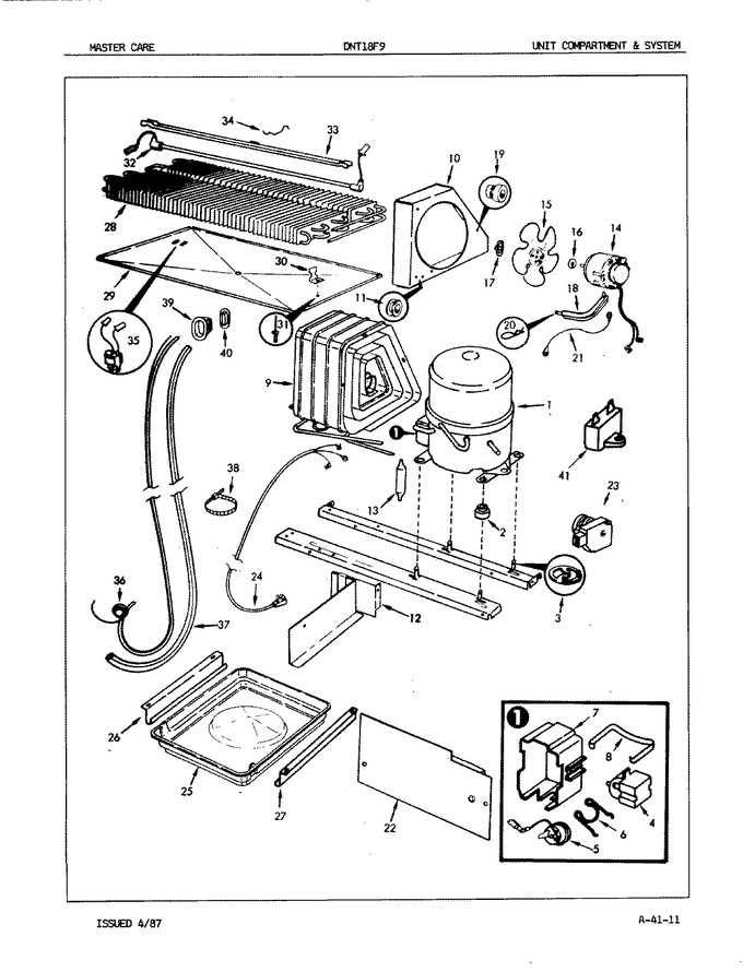 Diagram for DNT18F9 (BOM: 5B64A)