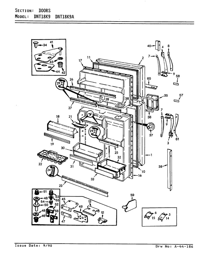 Diagram for DNT18K9 (BOM: 9A91A)