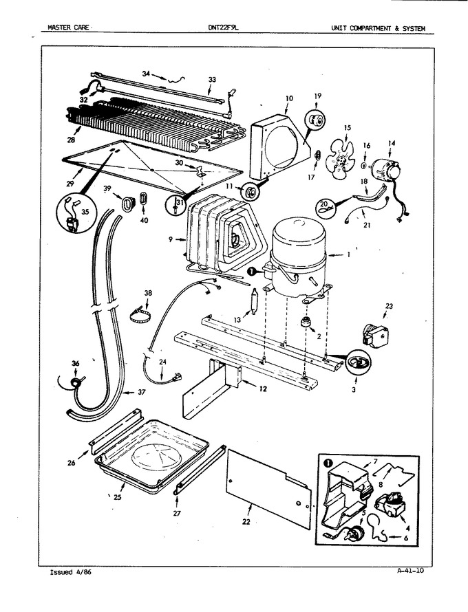Diagram for DNT22F9L (BOM: 5B43B)