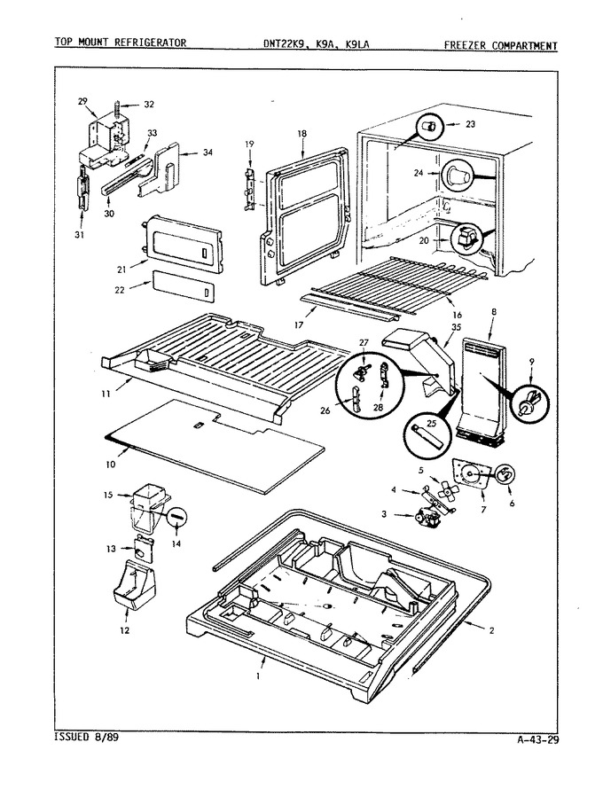 Diagram for DNT22K9 (BOM: 9A65A)