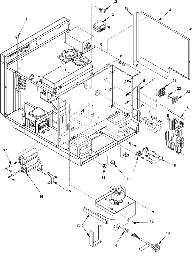Diagram for KFC2 (BOM P1326306M)