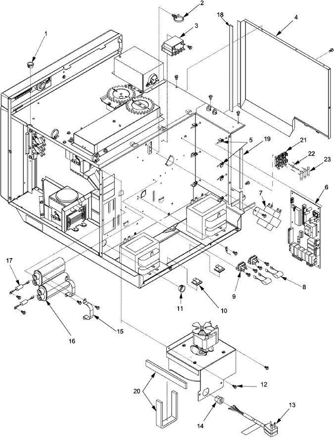 Diagram for WDYRC2 (BOM: P1329615M)