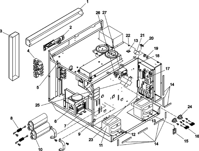 Diagram for DQ22HSI2 (BOM: P1331404M)