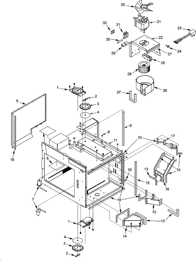 Diagram for RC17SD22 (BOM: P1331402M)