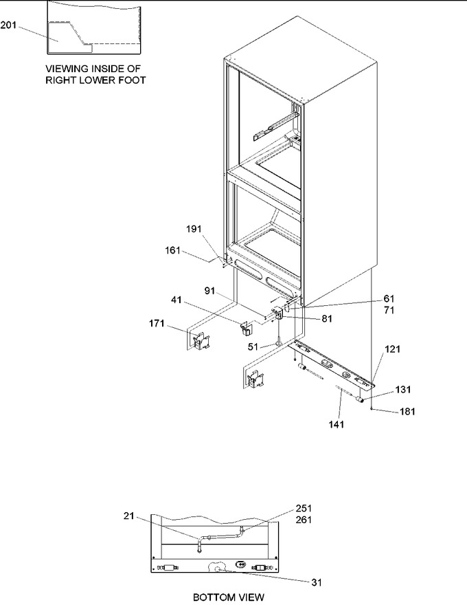 Diagram for DRB1801AW (BOM: PDRB1801AW0)