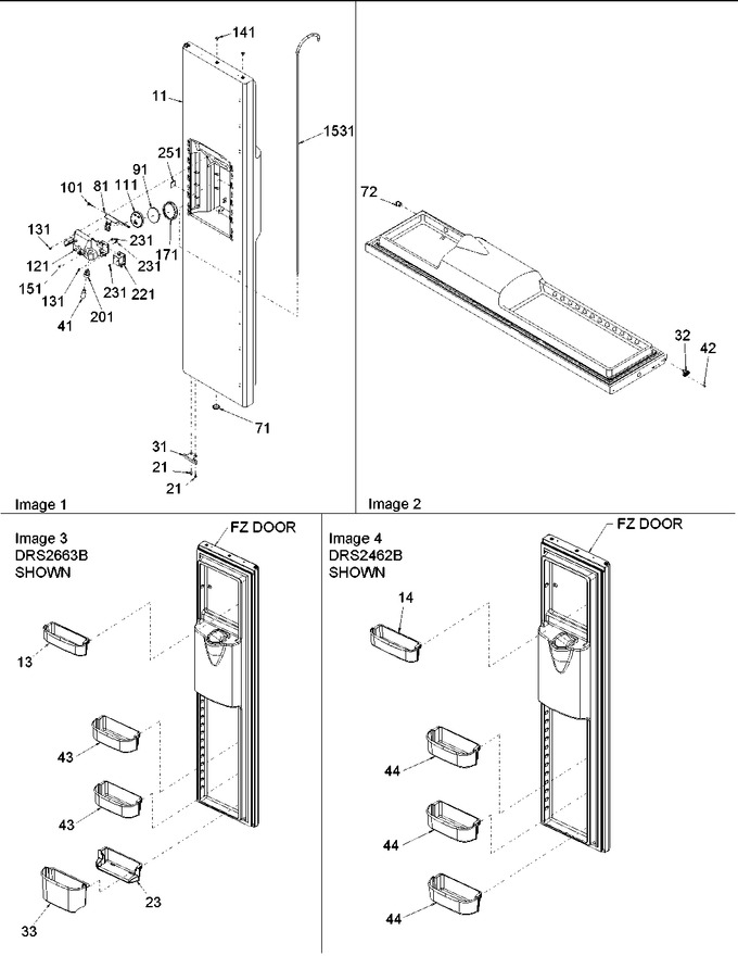 Diagram for DRS2663BW (BOM: PDRS2663BW0)