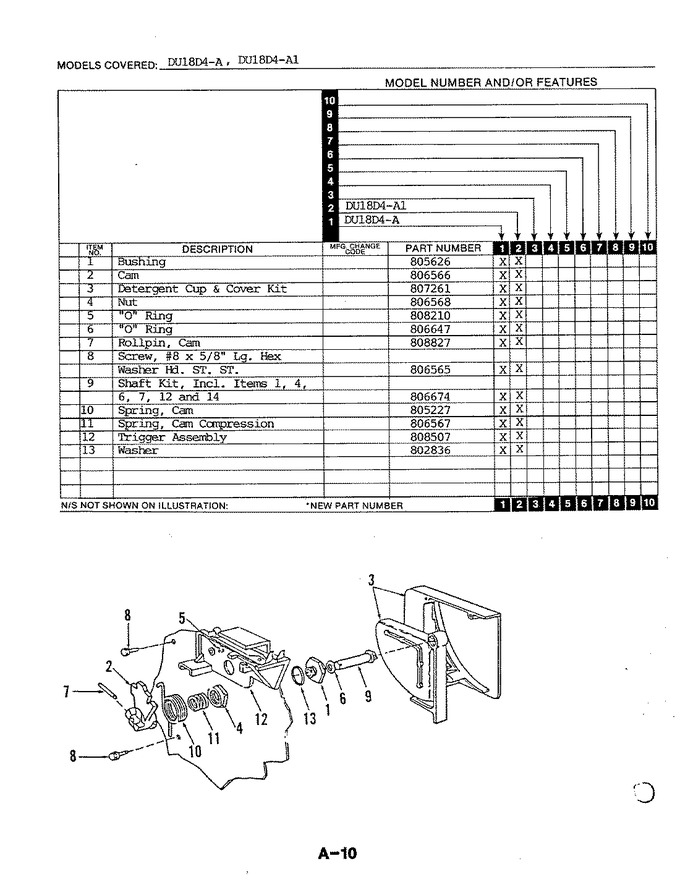 Diagram for DU18D4-A