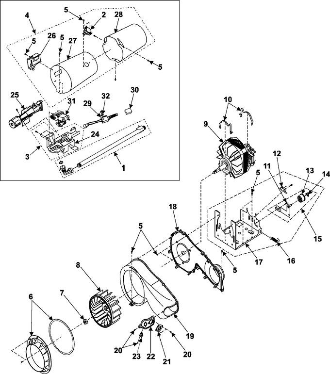 Diagram for DV306LGW/XAA