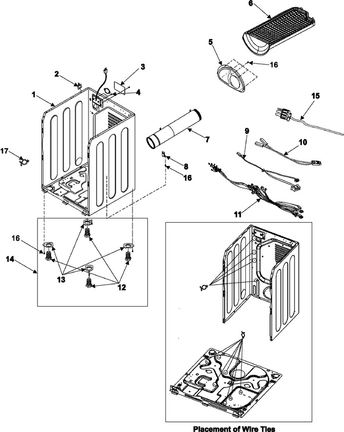 Diagram for DV306LGW
