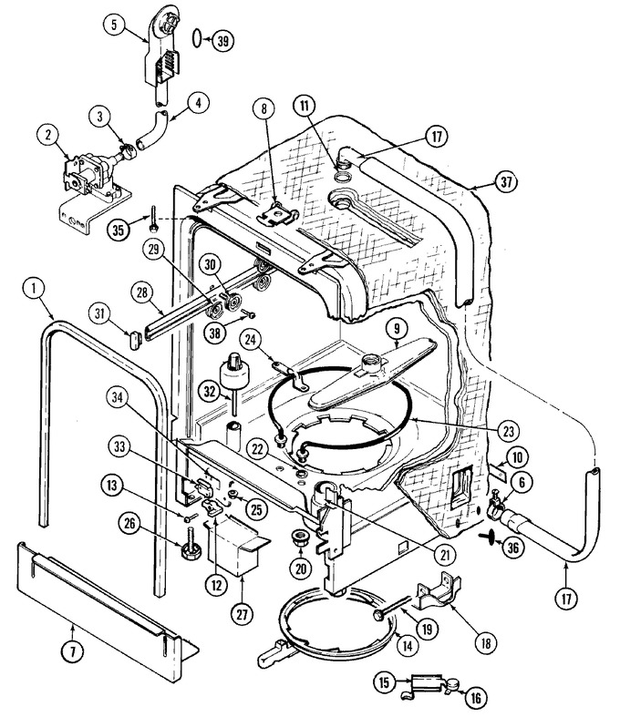 Diagram for DW730B