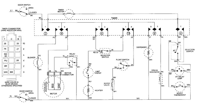 Diagram for DW711W