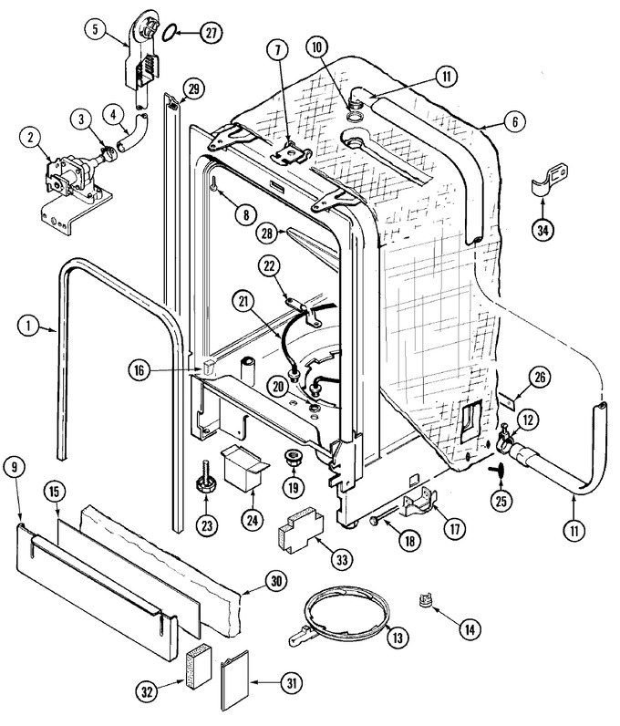 Diagram for DW861UQP