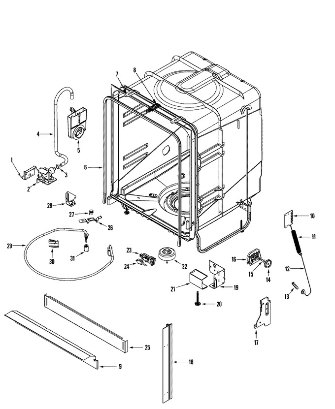 Diagram for MDBH940AWW
