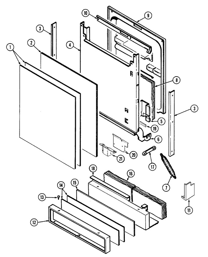 Diagram for DWU7400BBX
