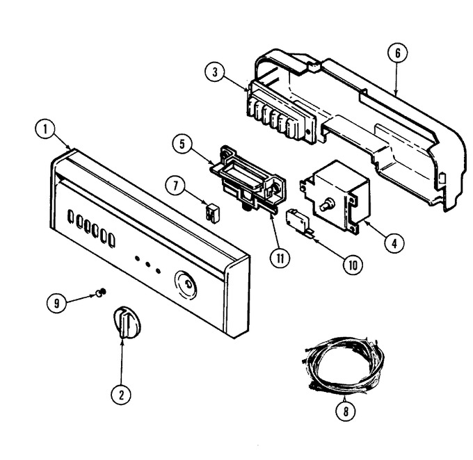 Diagram for DWU8530BAX