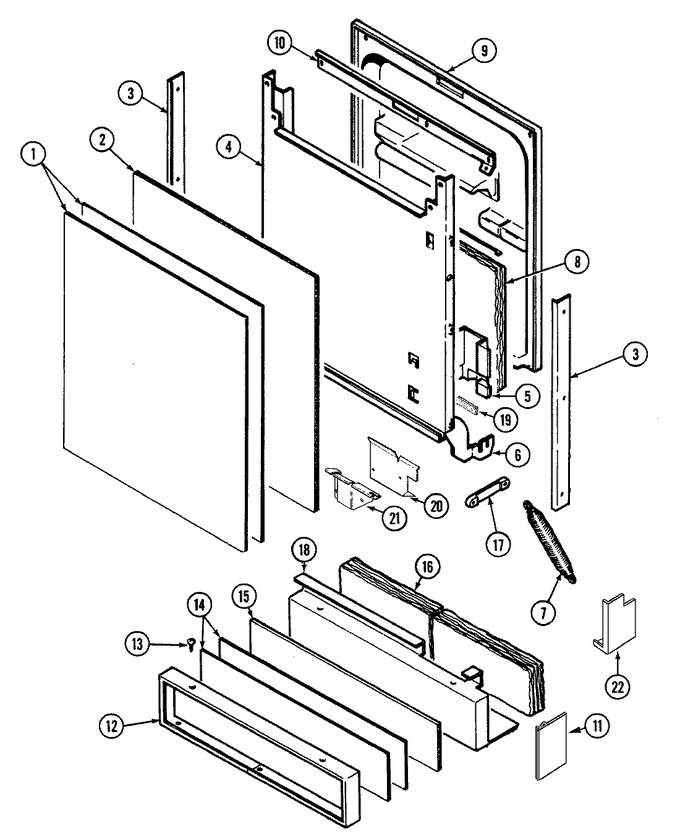 Diagram for DWU8250BBX