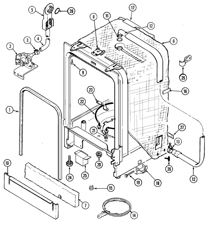 Diagram for DWU9502AAM