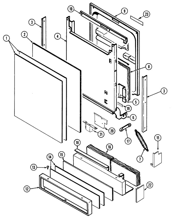 Diagram for DWU9961ABE