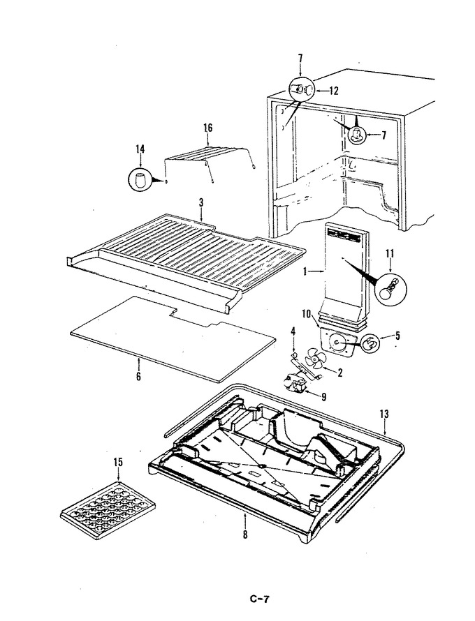 Diagram for RB17EY-1A (BOM: 5C42A)