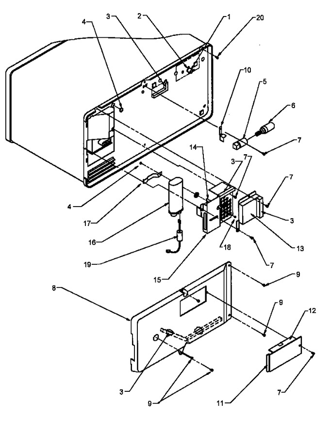 Diagram for UFS65D (BOM: P4020006501)