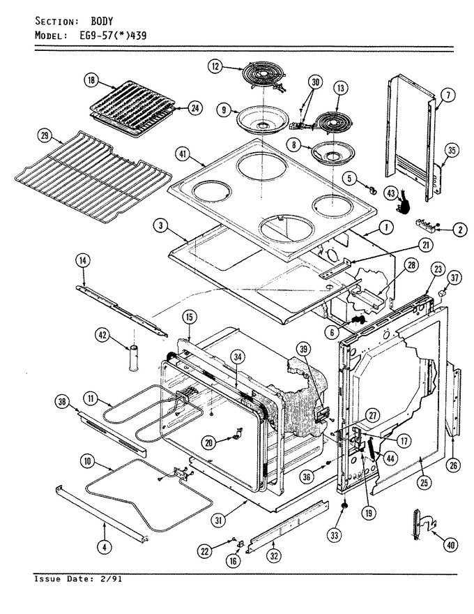 Diagram for EG9-57W439