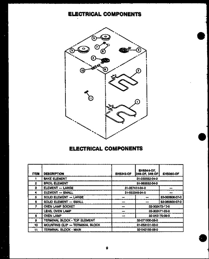 Diagram for EHS342-OF (BOM: EHS3420OF)