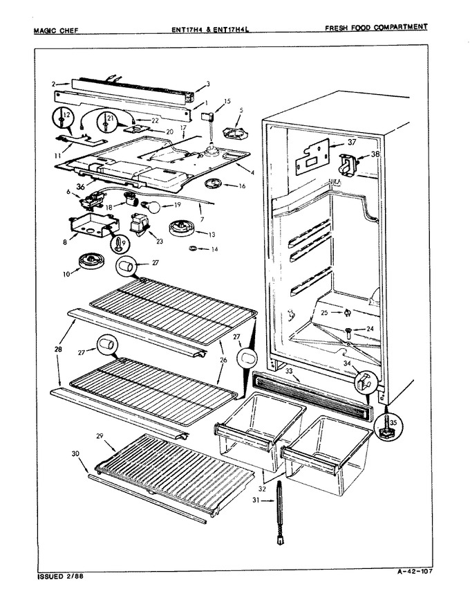 Diagram for ENT17H4A (BOM: 7A66A)