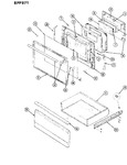Diagram for 04 - Door/drawer (-579)