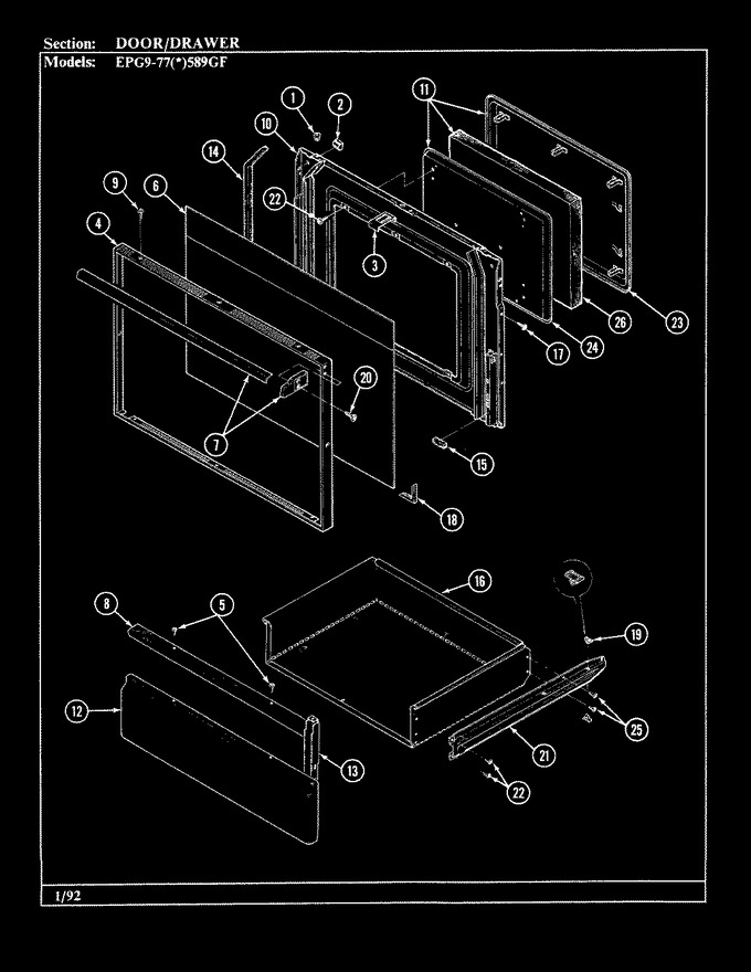 Diagram for EPG9-77A589GF
