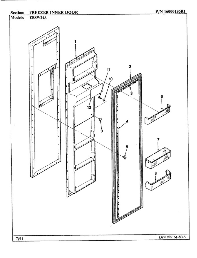 Diagram for ERSW24A (BOM: AM85A)