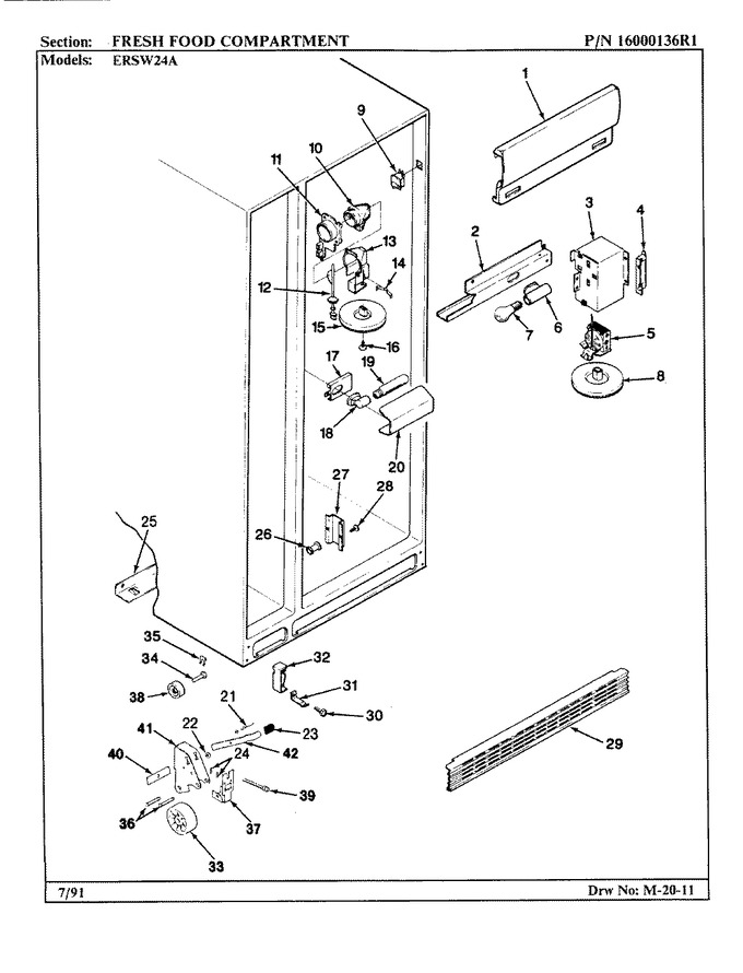 Diagram for ERSW24A (BOM: AM85A)