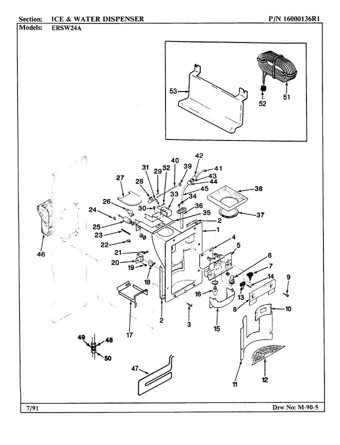 Diagram for ERSW24A (BOM: BM85A)