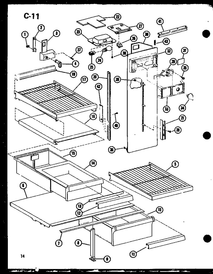 Diagram for ESBFC16C-G (BOM: P6023519W G)
