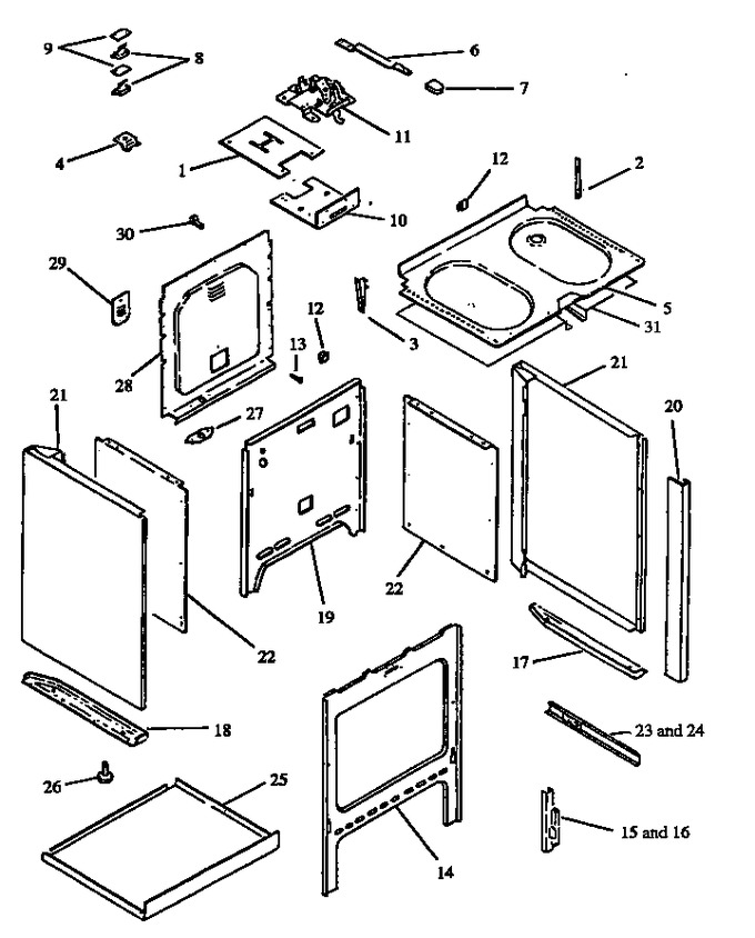 Diagram for ESK37002WW (BOM: P1130971N)