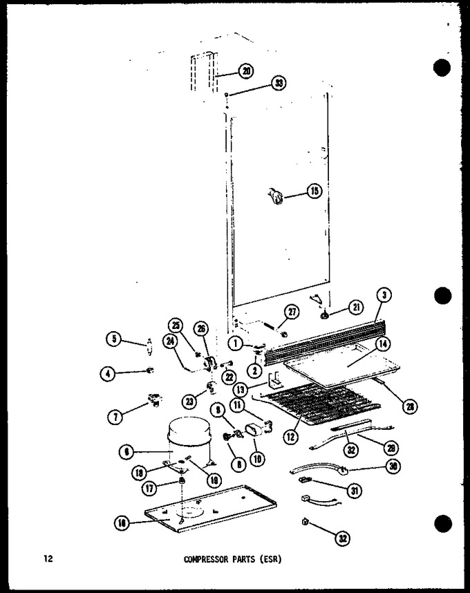 Diagram for ESR14A-C (BOM: P6030344W C)