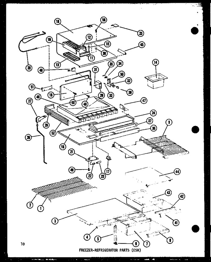 Diagram for ESR14A-C (BOM: P6030344W C)