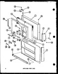 Diagram for 04 - Upper Door Parts (esr)