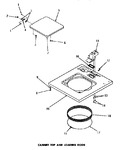 Diagram for 10 - Cabinet Top & Loading Door