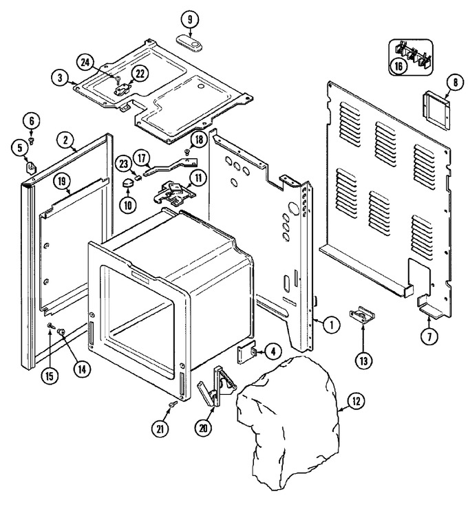 Diagram for FCE10500W