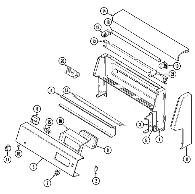 Diagram for FCE10610W