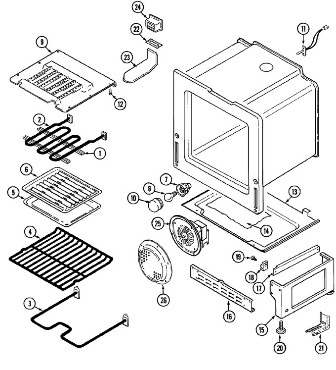 Diagram for FCE70610W