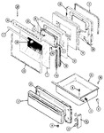 Diagram for 03 - Door/drawer