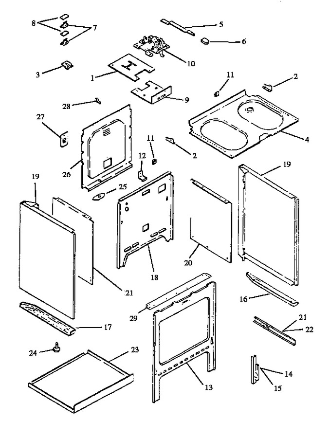 Diagram for FDU2492WW (BOM: P1130630NWW)