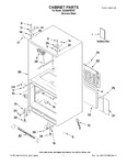 Diagram for 01 - Cabinet Parts