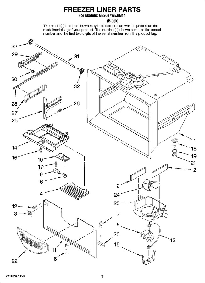 Diagram for G32027WEKB11