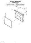 Diagram for 07 - Freezer Door Parts