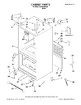Diagram for 01 - Cabinet Parts