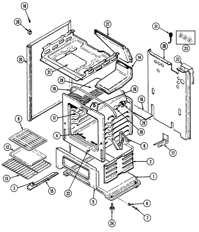 Diagram for G3216SRW-M