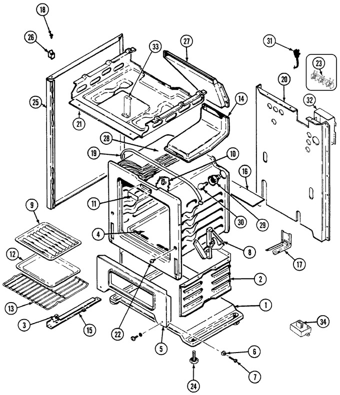 Diagram for GN3277XUW